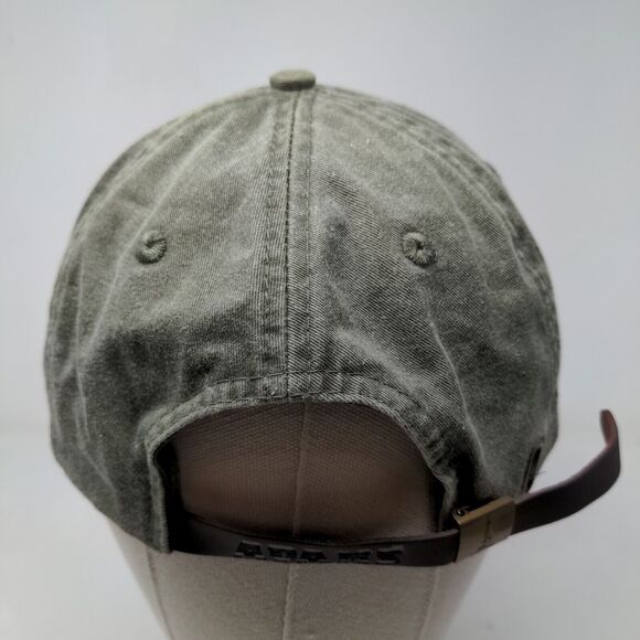 Adams Men's Slideback Hat Green Adjustable Graphic ADK Logo Cheese.com - Picture 7 of 12